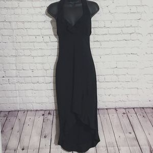 V-neck High Low Dress by Rampage